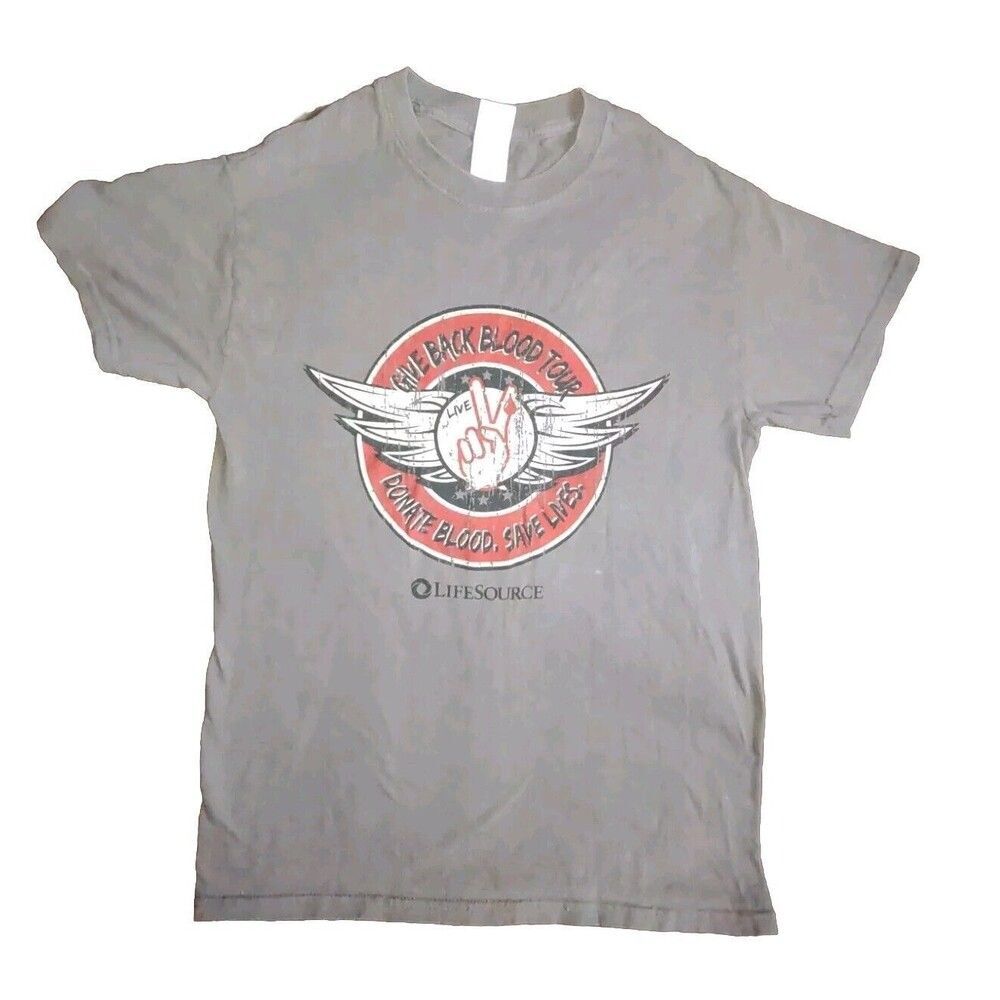 Sz S Give Back Blood Tour Live Donate Save Lives Promo Graphic TShirt
